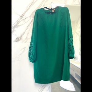 Fall dress green